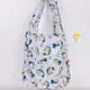 Lindo Bolso de Compras Plegable con Estampado de Perro de Dibujos Animados para PC, Gran Capacidad, Bolsa Ambiental para Supermercado, Práctico Bolso de Almacenamiento de Equipaje