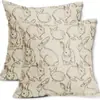 Fundas de Almohada Nórdicas de Pascua Más Vendidas Transfronterizas para Sofá, Dormitorio, Decoraciones de Oficina, Fundas para Cojines