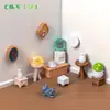 Micro-paisajismo Decoraciones Creativas DIY Serie de Muebles de Simulación Casa de Muñecas Dispensador de Agua Plantas en Maceta Adornos Pequeños de Escritorio