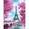 Fabricante Venta al por Mayor Nuevo DIY Paisaje Marino Serie Atardecer Pintura de Diamantes Mosaico 5D Diamante Punto de Cruz Hogar