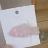 Pinza para el pelo de pez de dibujos animados linda 2023 Nuevo clip lateral para flequillo tocado para niña clip para flequillo dopamina pinza para el pelo