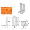Conector de Soporte de Estante de Perfil de Aluminio 20/30/40 Perfil de Soporte de Marco Lado Exterior Tablero de Escritorio Tablero de Madera Pieza de Fijación