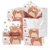 Papel Tissue Doméstico Manhua, 30 Pacotes por Caixa, Pacote Econômico de Lenços Faciais, Guardanapos, Papel Higiênico de Polpa de Madeira Natural, Papel Tissue Embossado, Atacado