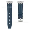 Correa de Apple Watch Adecuada para Correa de Cuero Ap Applewatchs12 Ultra2 Correa de Cuero Estilo Apple Business