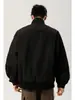 Jaqueta Bombeiro Retro Americana Masculina Primavera e Outono Esportiva Estilo Normcore Solta Casual Cleanfit Jaqueta Top