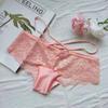 Nueva Flor de Hilo Dorado Ropa Interior Triangular Zhongshan para Mujer Estampado de Hilo Dorado Sexy Lujo Accesible Secado Rápido Sin Marcas