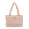 Bolsa Tote Simples Estilo Coreano Atacado para Mulheres 2025 Inverno Nova Bolsa de Ombro Patchwork Xadrez Bolsa para Trabalho Sob o Braço