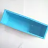 Molde de Sabão Artesanal Retangular de Madeira com Silicone Ferramenta para Fazer DIY Sabão de Processo a Frio 1200g Caixa de Madeira Molde de Torrada