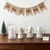 Molde de Silicone Anjinho de Natal Chunqi - Anjo Segurando um Coração Rezando - Molde de Gesso para Velas Perfumadas DIY