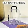 Mini Maleta Creativa Caja de Almacenamiento Simple Móvil Equipaje Caja de Almacenamiento de Joyas Caja de Acabado de Escritorio Caja de Dulces