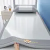 Esterilla Refrigerante de Seda de Hielo Clase A para Dormitorios Estudiantiles, Esterilla de Regalo para Dormitorio de Verano, Esterilla Suave Plegable Individual, Esterilla de Verano, Lavable a Máquina