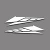 Adesivos para Baú de Motocicleta Transfronteiriço de Comércio Exterior Adesivos Decorativos Laterais da Carroceria da Motocicleta Adesivos à Prova d'Água Adesivos para Motocicleta Modificada