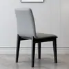 Silla de Comedor de Madera Maciza Lujo Ligero Silla con Respaldo Suave Silla para el Hogar Moderna Simple Nórdica Restaurante Hotel Mesa y Sillas de Comedor