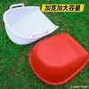 Set de recogedor y cepillo de plástico engrosado, pala de plástico agrícola grande, canasta grande, recogedor, pala para estiércol doméstico, pala para basura de saneamiento