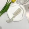Peine japonés y coreano retro de acetato para cabello lacio, para dormitorio, hogar, antiestático, accesorios para el cabello, peine de maquillaje de alta calidad