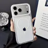 Funda Protectora Transparente de TPU para iPhone 17 Pro Max con Anillo Magnético Impreso Estilo INS 16 Resistente a Golpes Duradera 15 14 Agujero Grande 13