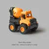 Excavadora para niños, volquete mezclador, vehículo de ingeniería, niño, coche de juguete de inercia, puesto, regalo de jardín de infancia, venta al por mayor