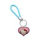 Llavero de cuerda trenzada creativo de la serie Hello Kitty de Amazon, colgante de coche creativo Dunhuang de cuero con dibujos animados