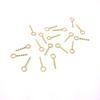 Material hecho a mano DIY us importado 14K oro envuelto colgante de perla accesorios aguja torcida aguja enhebrada retención de color
