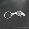 Punto al por mayor Metal Creativo Animal Marino Tiburón Brújula Abrebotellas Llavero Publicidad Personalizada