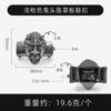 Placa Decorativa de Cabeza de Animal Estilo Metal Punk Transfronteriza Hebilla de Zapato Accesorios de Pulsera de Cuerda de Cuero Punk para Hombres Europeos y Americanos