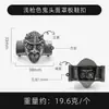 Estilo Metal Punk Transfronteiriço Decoração de Cabeça de Animal para Cadarço Fivela de Sapato Acessórios de Pulseira de Corda de Couro Punk Masculino Europeu e Americano