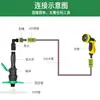 Pino de aterramento Ping shui extrator de água pino de aterramento válvula de tomada de água de jardim chave de comunidade verde pino haste 6 minutos 1 polegada dn25