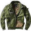 AliExpress transfronterizo Amazon Nuevo Traje de Vuelo Militar Air Force One Delgado Primavera y Otoño Abrigo de Hombre Moderno Talla Grande