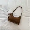 Bolso Cruzado de Hombro Único Casual Retro de Color Sólido Nuevo Estilo Otoño 2026 Ambiente Relajado Perezoso Alto Valor Personalidad Portátil