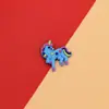 Parche de goma suave caricatura poni joyería DIY anillo para el pelo carcasa de teléfono móvil etiqueta licencia de conducir marcapáginas accesorios material