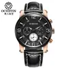 Ochstin 2023 Novo Relógio Masculino com Pulseira Multifuncional, Relógio de Quartzo à Prova d'Água com Calendário e 6 Ponteiros