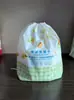 Bolsas de Eva Escarchada del Fabricante en Stock, Bolsas para Toallas Faciales, Bolsas de Empaque de Toalla Suave de Algodón, Bolsas de Almacenamiento Impermeables de Eva con Cordón