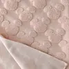 Tejido de Lana Jacquard de Animales de Dibujos Animados para Ropa de Primavera y Otoño, Tela para Abrigos