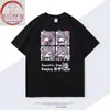 Genshin Impact Camiseta de Verão de Manga Curta Kaeji para Estudante Top Soltinho Plus Size Algodão Casual Manga Meia-Manga Camisa Básica Tendência