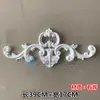 Flor de gesso francesa para canto Flor central de parede Flor de parede Fundo de parede Parede de sofá Parede de TV Flor em relevo Escultura de flor de canto Cabeça de porta europeia Flor