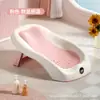 Soporte de Baño para Bebés y Niños Pequeños, Artefacto para Lavar el Trasero de Recién Nacidos, Bañera Portátil Sentada y Reclinable, Soporte Antideslizante, Red de Baño