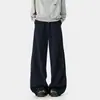 Pantalones Deportivos Casuales Estilo Americano para Hombre Otoño/Invierno 2026 - Tela de Algodón Cepillado de 320g, Moda Talla Grande