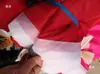 Banderas de cuchillo de cinco colores banderas coloridas banderas ondeantes coloridas banderas de brocado fajas brazaletes mangas de brazo banderas rojas ondeantes banderas triangulares accesorios de bandera de brocado