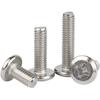 Perno de alambre cruzado achaflanado de acero inoxidable 304 M2-M10 tornillo de cabeza para muebles cabeza biselada plana tornillo Phillips