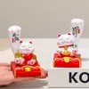 Gato de la Suerte Juli Soporte para Teléfono Móvil Set de Regalo Creativo Regalo de Año Nuevo Regalo para Evento Souvenir Adorno de Escritorio