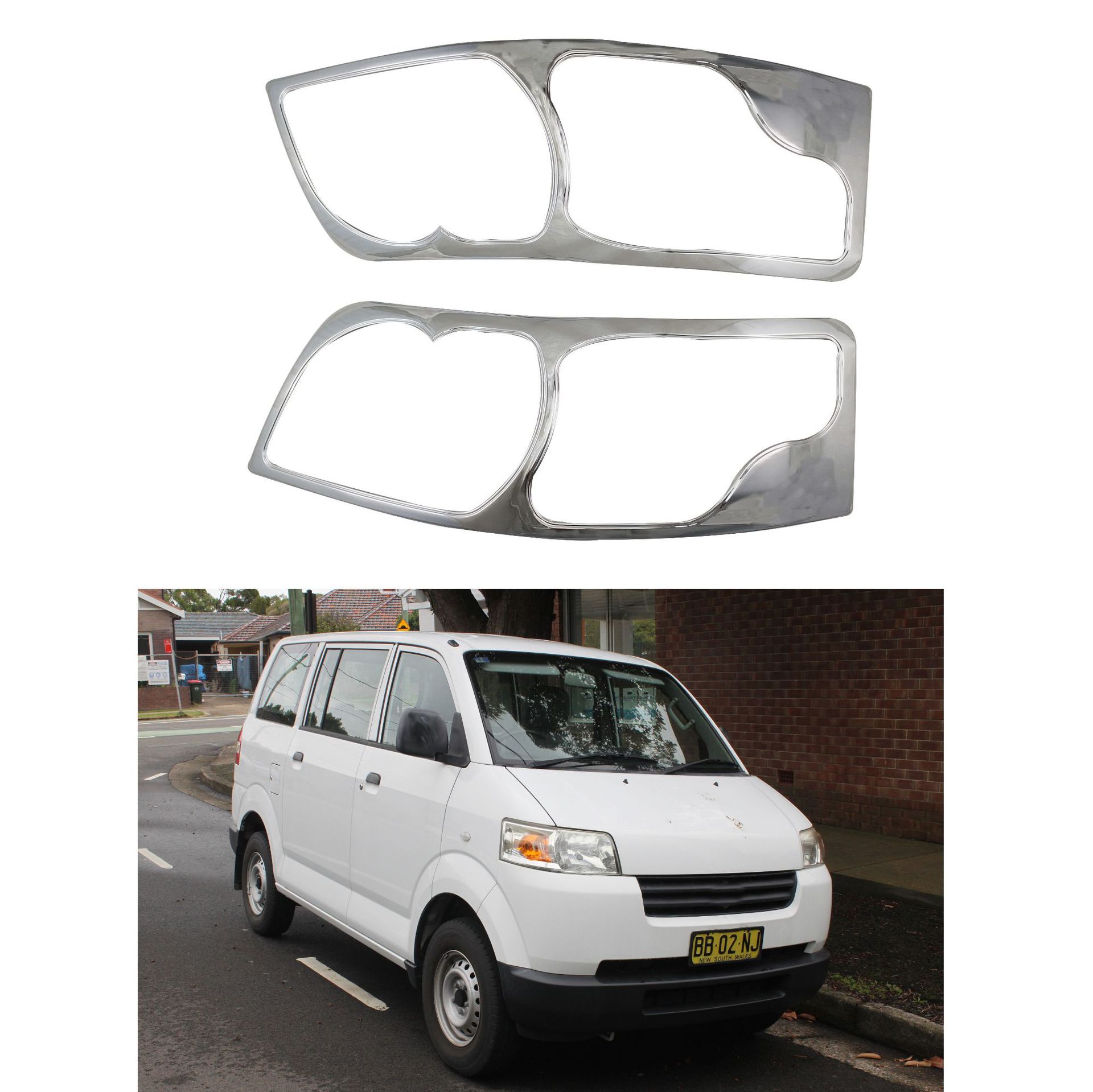 SUZUKI APV 2005 前灯罩 8205 8694