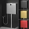 Tanque de agua de acero inoxidable 304 para inodoro doméstico, taza de baño para agacharse, tanque de agua para inodoro, caja de ahorro de agua para inodoro de pared