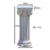 Base de Vaso de Flores Coluna Romana Vintage Estilo Europeu Decoração de Jardim Varanda Ornamento Decoração de Corredor de Casamento