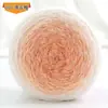 Ruoyu Liuyun Hilo de Felpa Larga Tejido a Mano Crochet Sombrero Bufanda Ropa Paquete de Material Tejido a Mano Hilo