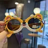 Gafas polarizadas de silicona para niños y niñas con diseño de tigre, gafas de sol infantiles de dibujos animados, signo del zodiaco tigre, gafas de sol dulces transfronterizas, protección UV