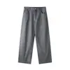 Rumen Meng Calças de Trabalho Básicas Simples Retrô Japonesas Outono Largas Tendência Marca Outdoor Para o Trabalho Calças Casuais de Perna Reta Larga