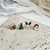 Feliz Natal, Atmosfera de Inverno, Colar de Floco de Neve, Corrente de Clavícula de Luxo Leve, Coleção de Acessórios Requintados com Tema de Natal