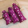 Peine Nuevo Peine de Madera Bolsa de Almacenamiento Peine de Cuerno Bolsa Flor de Onda Brocado Bolsa de Embalaje Bolsa de Tela Bordada Bolsillo con Cordón