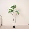Árbol de Dinero Artificial Grande de Piso Planta Verde Falsa Bonsái para Decoración de Interiores de Oficina y Centro Comercial Arreglos y Proyecto Decoración Suave