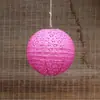 Adorno Colgante Hueco Linterna de Papel Linterna de Festival de Medio Otoño Decoración Estilo Antiguo Accesorios para Fotos Linterna Portátil DIY para Niños